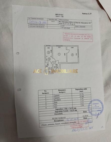 2 Camere de vanzare | 1 Decembrie 1918 | Metrou | 35 mp utili | renovat - 6