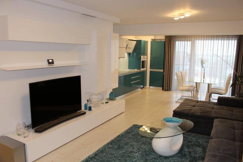 Apartament 3 camere zona Otopeni(Aeroport) bloc NOU-Complet Mobilat si Utilat - 3