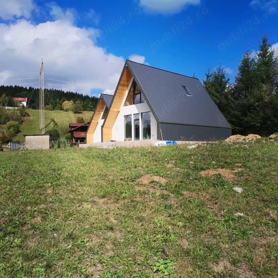 Cabana A Frame cu 3 Dormitoare - Casa de Vacanta cu Teren Valea Doftanei - 2