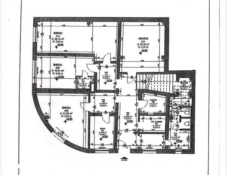 Spațiu comercial, de 380 mp, în Ultracentral