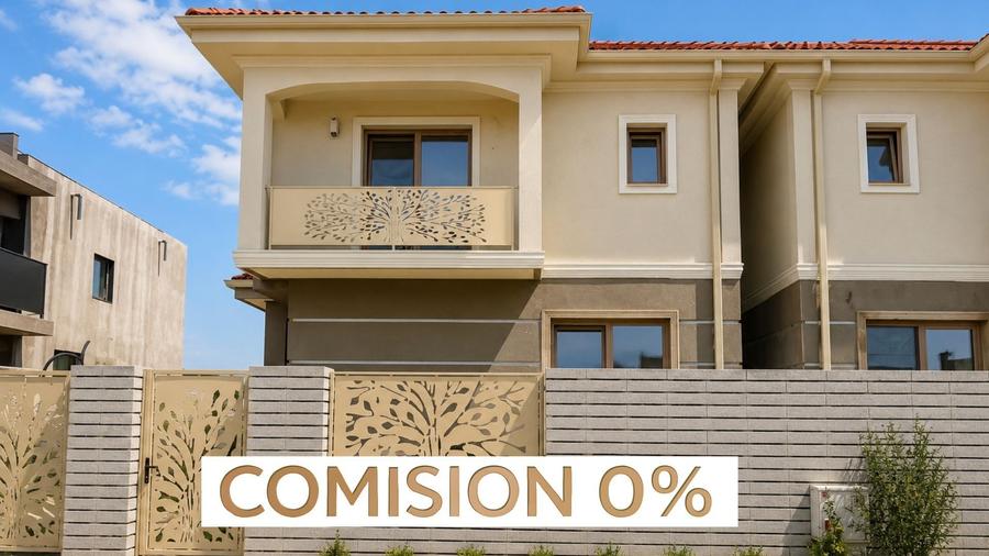 Duplex cu 4 camere cu Canalizare în Moșnița Nouă