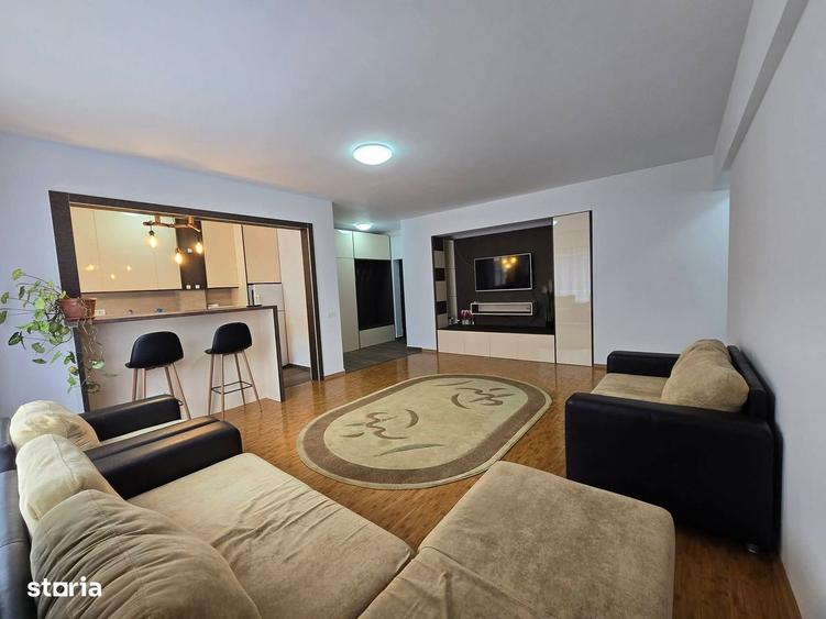 Apartament cu 2 camere semidecomandat, mobilat în Dobroești