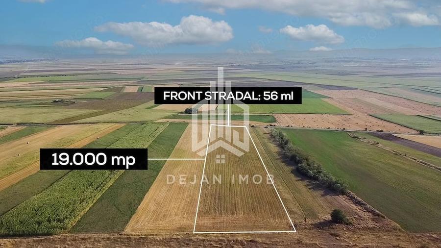 Teren de 19000 mp, în Ghidfalău
