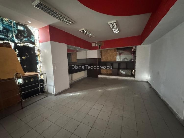 Vanzare spatiu comercial 75mp vitrina stradal ideal magazin/cafenea Kogalniceanu