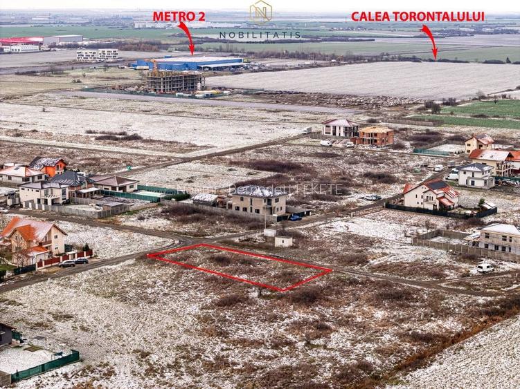 Teren Metro 2 - NORD - 2 fronturi stradale