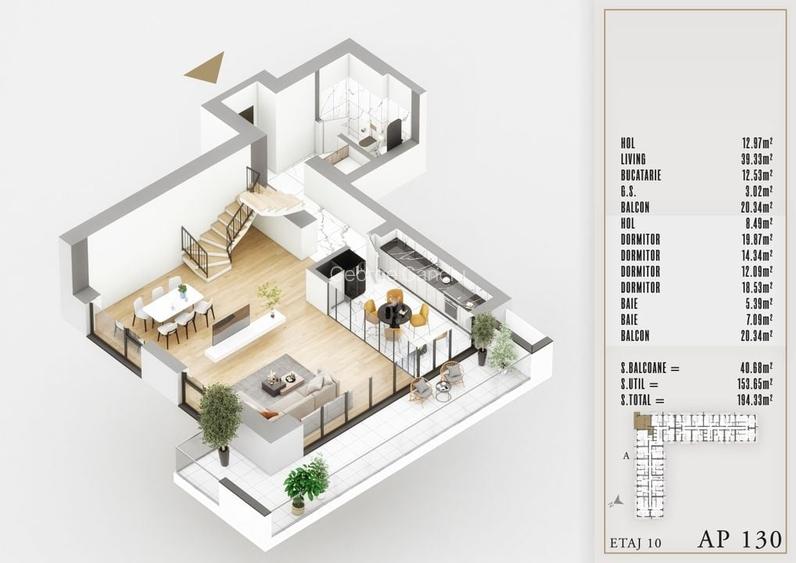 Apartament cu 5 camere decomandat în Theodor Pallady Apartament cu 5 camere decomandat în Theodor Pallady