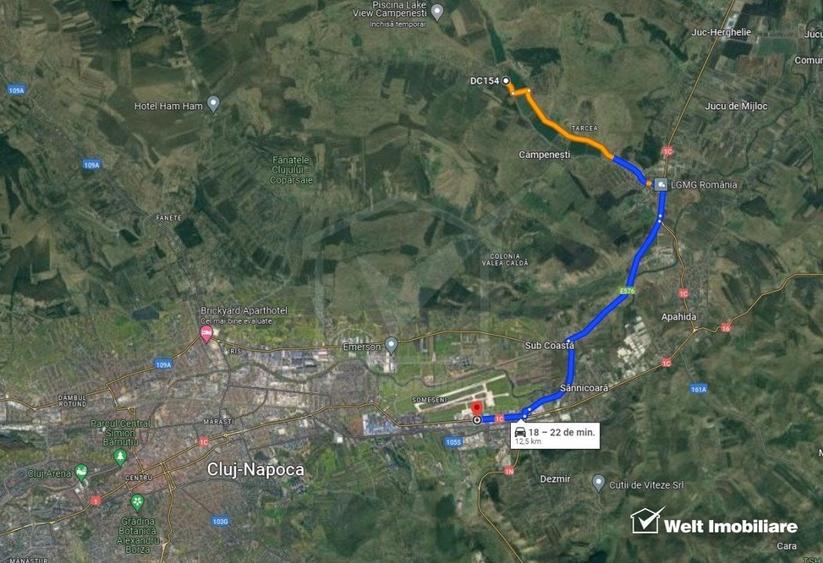 Teren 2371 mp, Apahida-Campenesti, expunere Sudica, Biserica de Lemn - 5