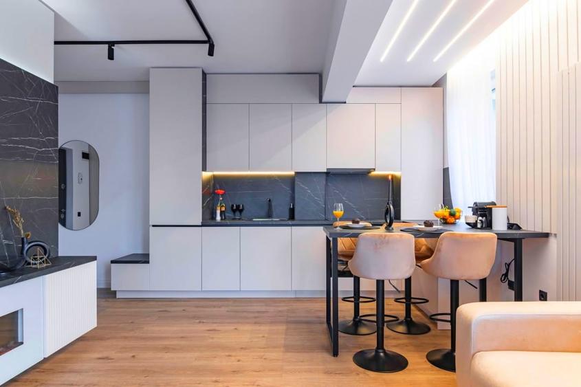 Apartament ultrafinisat de vanzare zona semicentrala cu parcare,imobil nou - 6