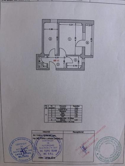 Garsonieră de vânzare - 36 mp - Biruinței 91 - 5 min metrou Berceni - 10