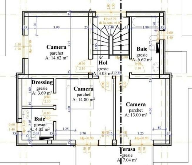 Casa individuală 5 camere in Dezmir, teren 420 mp, utili 125 mp