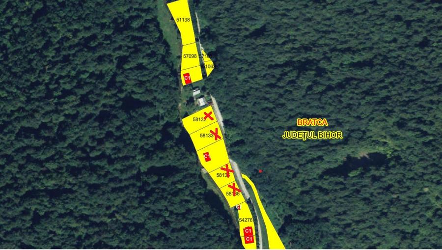 Teren intravilan 4 parcele cu PUZ aprobat, Valea Bratcutei - 9