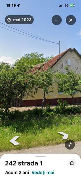 Vand casa la sosea SANPAULcu 2540 mp teren si 24 metri la strada - 2