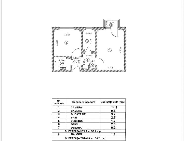 Apartament 2 camere sector 4