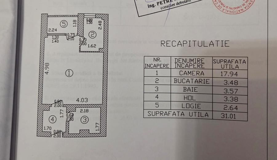 Garsoniera Auchan Vitan An  Constructie 1979 Metrou Dristor 14 min - 11