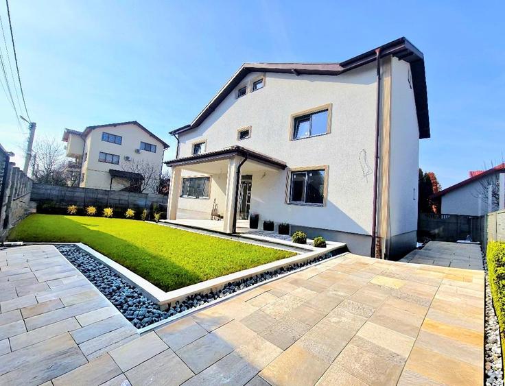Vilă premium P+2 mansardată, teren 536 m² – Strada Lebedei, Comuna Berceni - 1