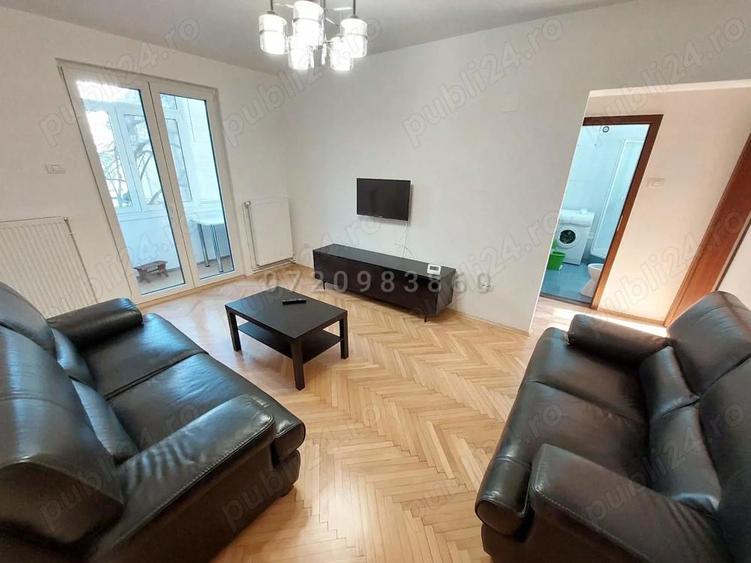 Piata Unirii, 3 camere mobilate, centrala proprie - 3