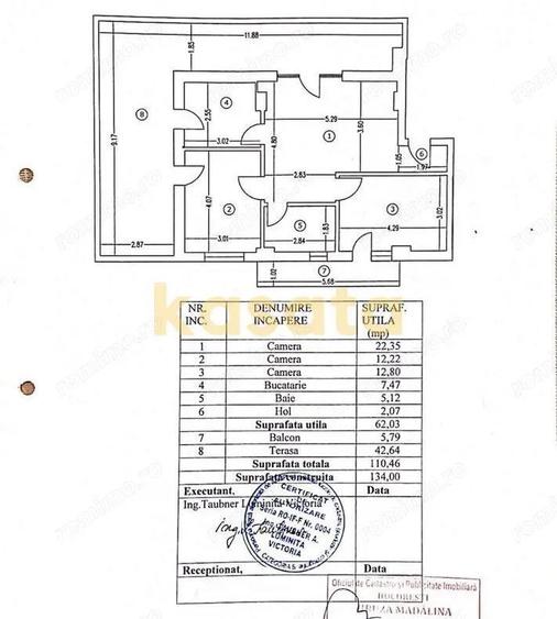 OPORTUNITATE | APARTAMENT 3 CAMERE TIP PENTHOUSE | COLENTINA | TERASA - 8