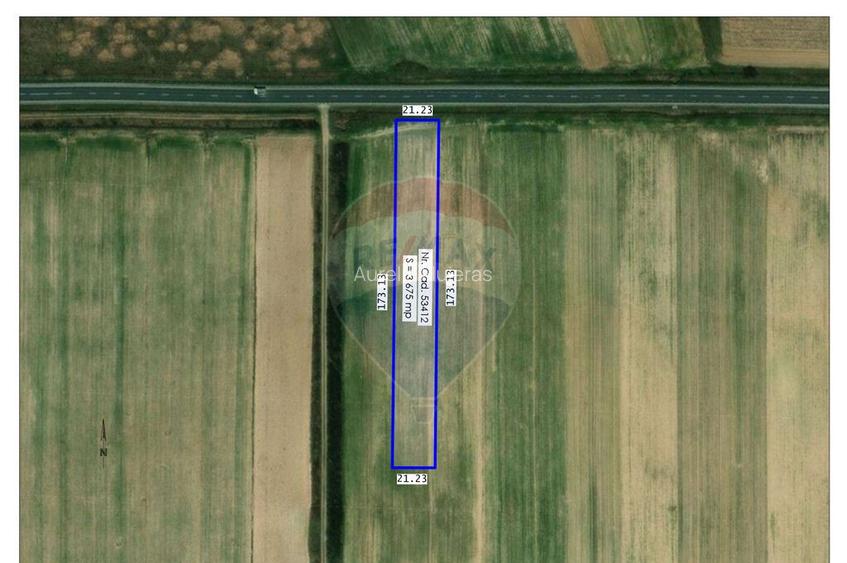 Teren intravilan de vanzare 3.675 mp Sabolciu, dire...