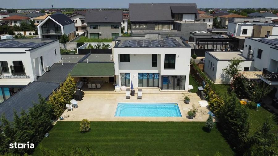 Vila design complet mobilata si utilata, cu piscina in Paradisul Verde - 6