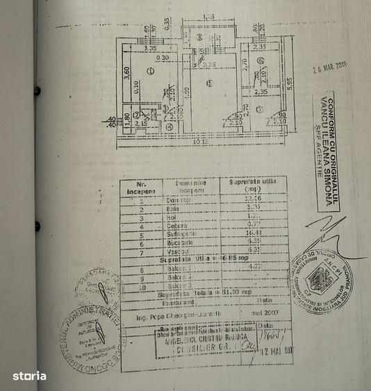 Apartament 2 camere de vanzare Zona Democratiei Lupeni - Ploiesti - 2