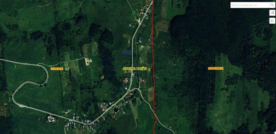 Stejaru - Scorteni stradal 814mp + 2882 mp extravilan - 2