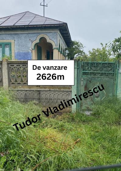 Casa de vanzare Tudor Vladimirescu Braila , 2626 m patrati, deschidere 25 m - 1