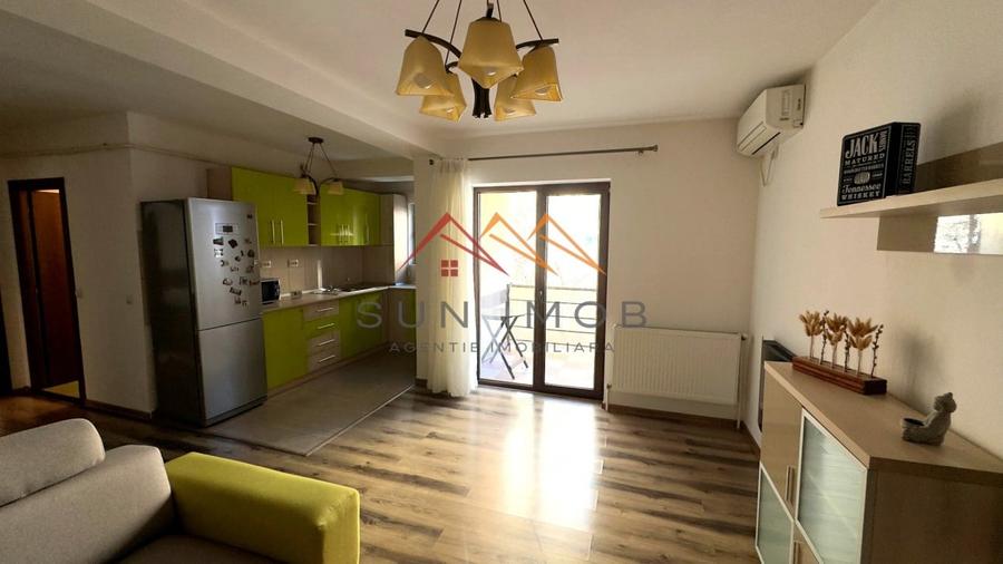 Apartament 2 camere, etaj 1, mobilat si utilat, comision 0 - 7