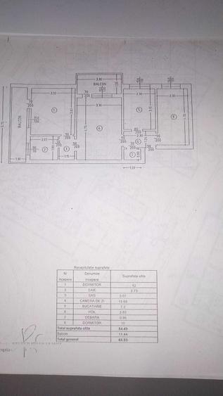 Apartament 3 camere, 66 m2, etaj 2/4 gata de mutat, zona linistita, aproape de Palas - 4