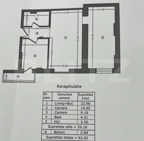 Apartament cu 3 camere, bloc 2022, Parcul Carol - 8