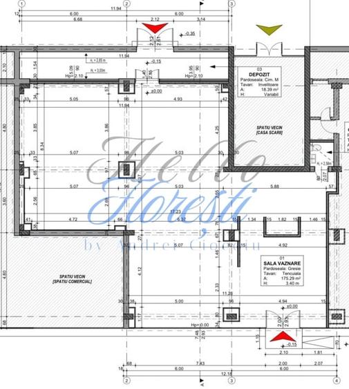 Spatiu comercial de inchiriat,  195.56mp,  in zona Marasti | Cluj - 4