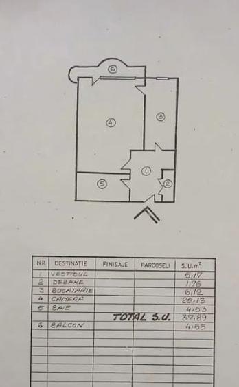Garsoniera,Titan Metrou,bl 1988 reabilitat,et.5/8,DECOMANDATA,Libera! - 1
