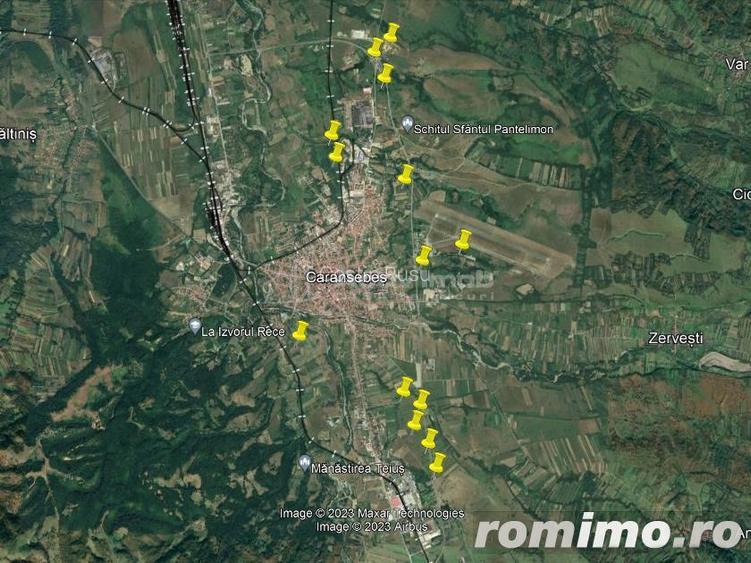 Caransebes, Terenuri intre 1500 si 65000 mp, Parcelabile, Langa Oras Caransebes, Terenuri intre 1500 si 65000 mp, Parcelabile, Langa Oras