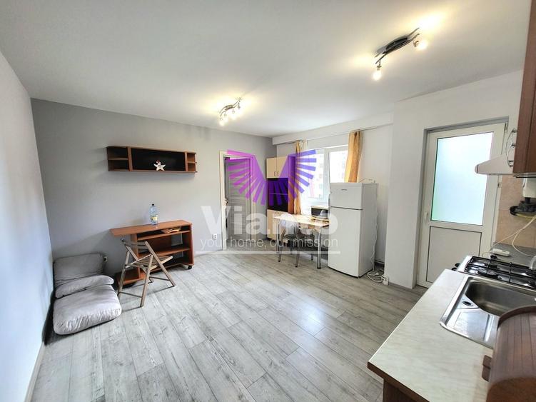 Apartament cu 2 camere nedecomandat, mobilat în Vasile Aaron