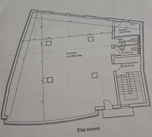 Birou, de 214 mp, în Cotroceni