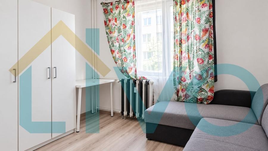 Apartament cu 3 camere semidecomandat în Colentina