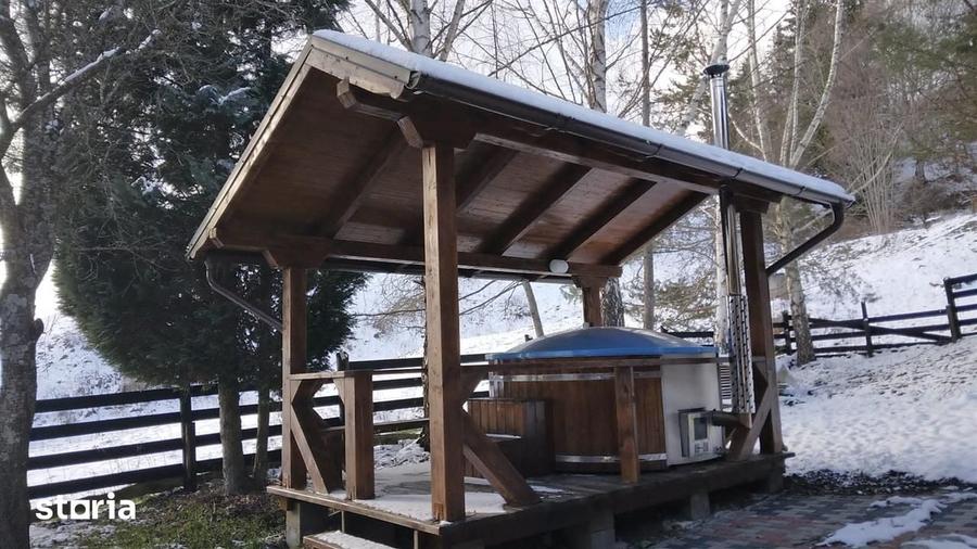 Cabana la munte Colibita jacuzzi foisor - 19