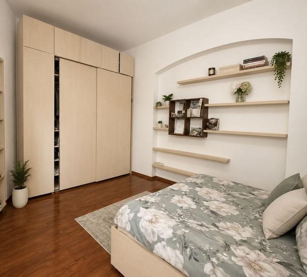 Apartament cu 2 camere semidecomandat, mobilat în Grădina Icoanei