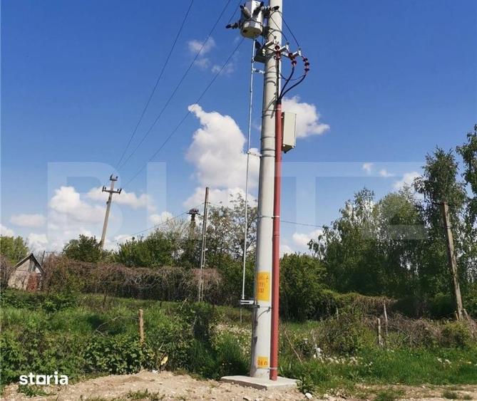Teren de 4800 mp, în Nucet