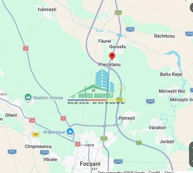 Teren de 5000 mp, în Precistanu