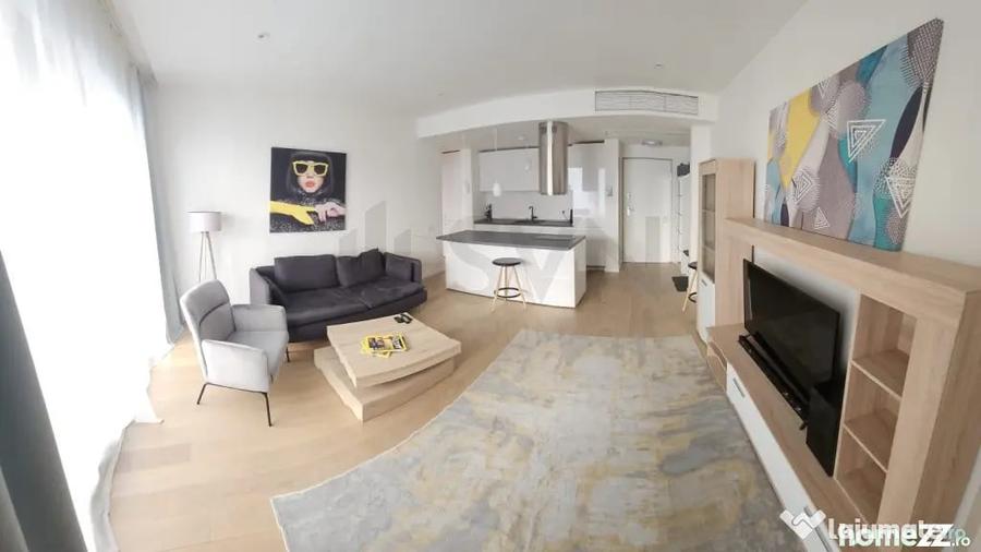 Apartament cu 2 camere semidecomandat în Herăstrău