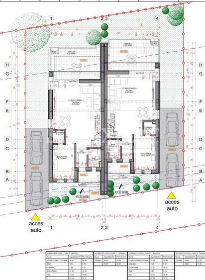 Duplex de vanzare -4 camere, 184 mp utili, curte proprie, 2 Parcari - 3