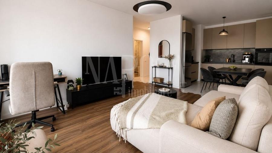 Apartament cu 2 camere semidecomandat în Între Lacuri