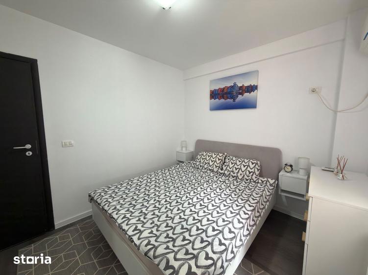 Apartament cu 2 camere semidecomandat, mobilat în Chiajna