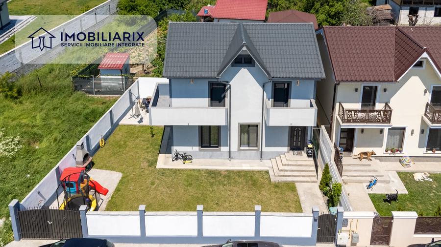 Casă individuală cu 4 camere cu Canalizare în Lumina