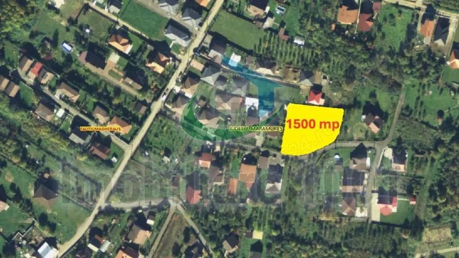 Teren de 1500 mp, în Tăuții-Măgherăuș