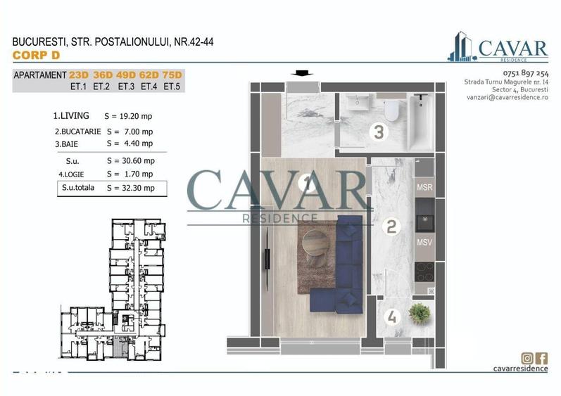 Garsonieră în Măgurele