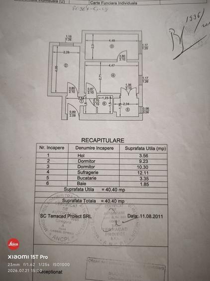 Apartament cu 3 camere semidecomandat în Trivale
