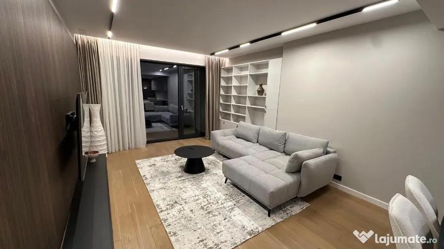 Apartament cu 2 camere semidecomandat, mobilat în Herăstrău