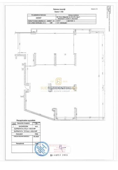 Spațiu comercial, de 610 mp, în Măgurele