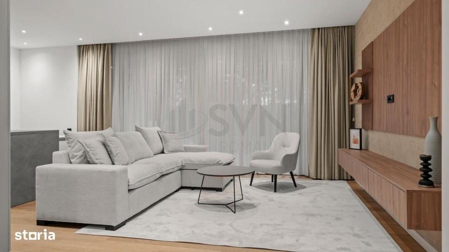 Apartament cu 3 camere, mobilat în Primăverii